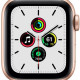 Apple Watch SE GPS 40mm Gold Aluminium Case with Starlight Sport Band (MKQ03) 
